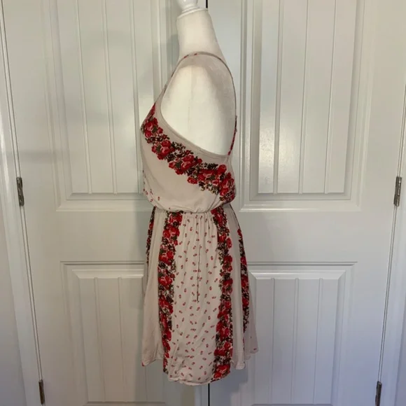 Free People Backless  Floral Mini-Dress - Picture 8 of 9